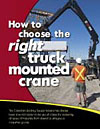 How to choose the right truck mounted crane