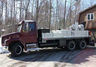 HIAB 650 AW with Freightliner Truck