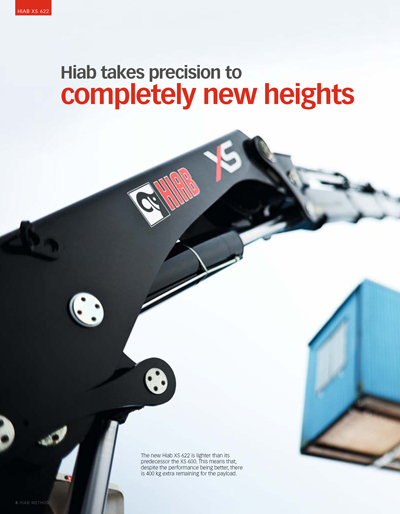 HIAB XS 622 Featured in HIAB Method Magazine