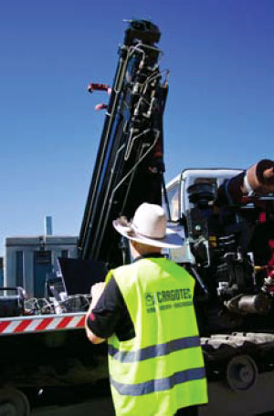 HIAB in the gas and mining industries in Australia