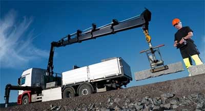 innovative HIAB X-HiPro 1058 loader crane