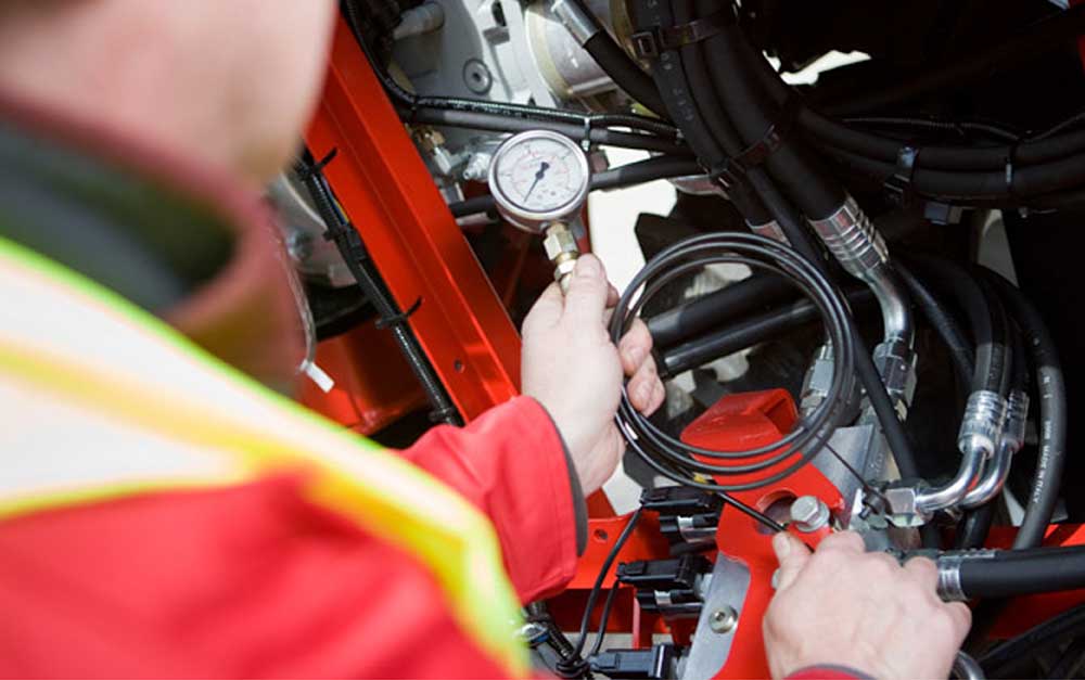 Mechanic at work