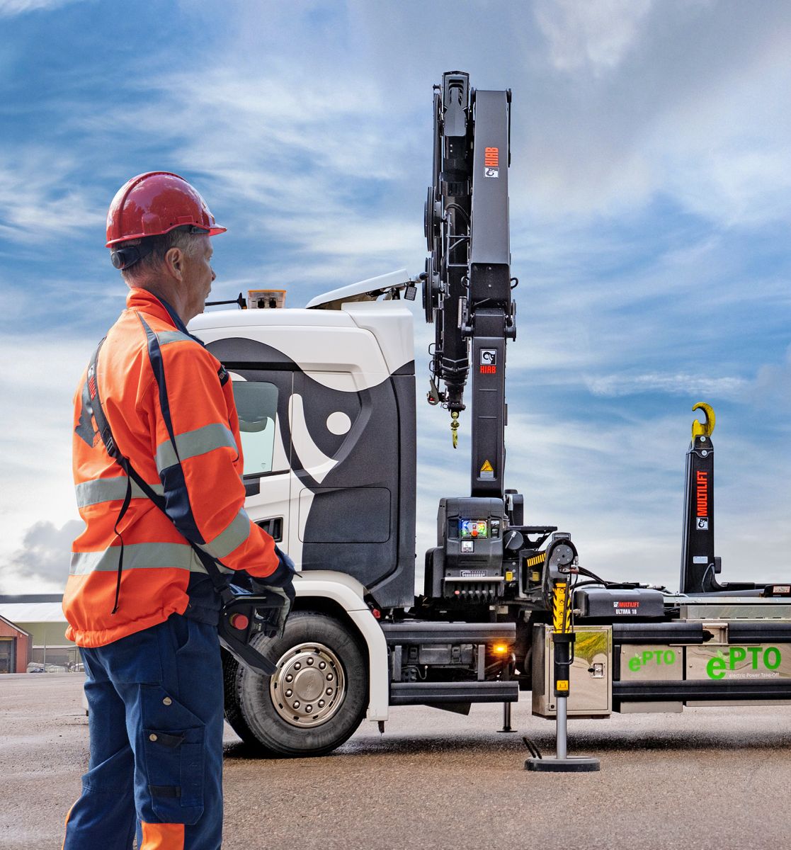 THE HIAB ePTO 44 POWER SYSTEM