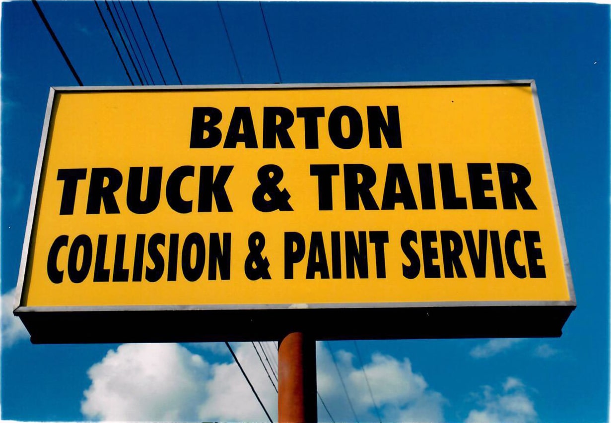 Barton Truck Signage