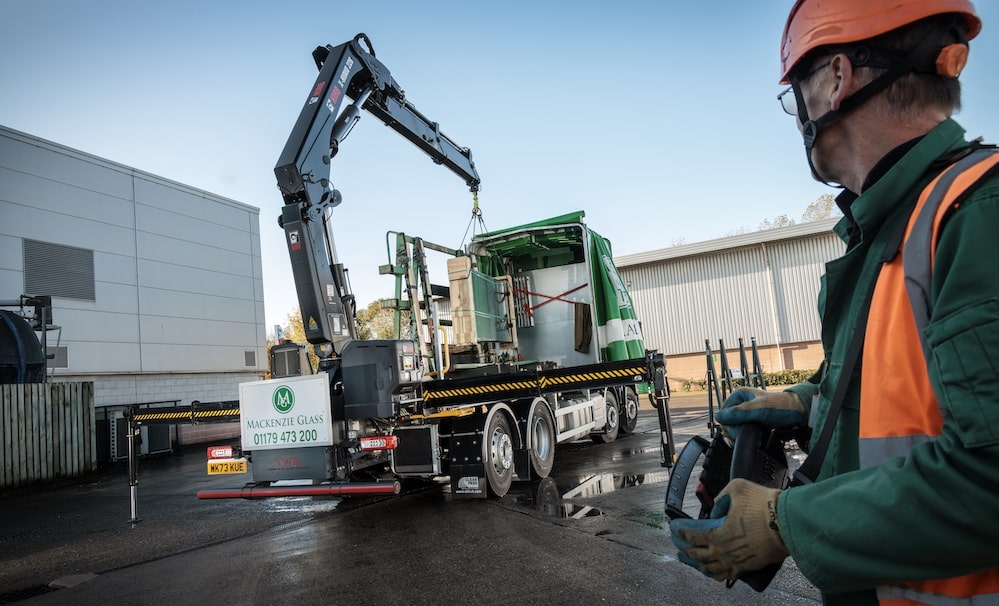 HIAB truck from Mackenzie Glass