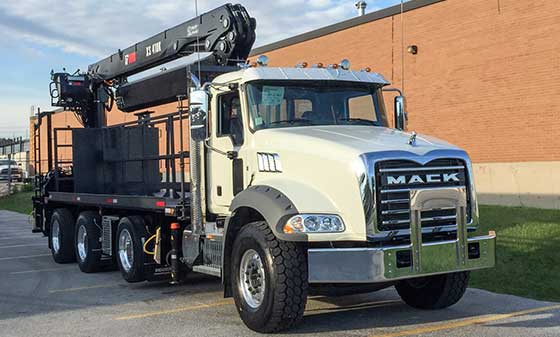 410K Crane on a Mack Truck For Sale