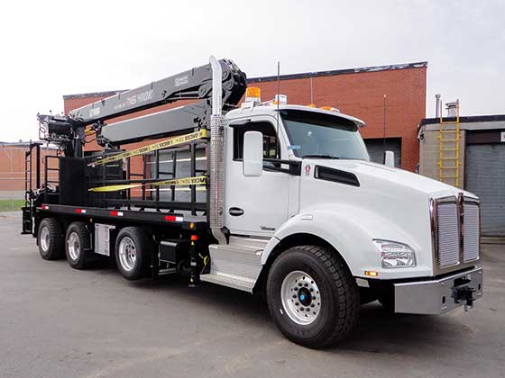 HIAB 410K Pro Crane and Kenworth T880 Truck Package - SOLD