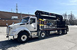 HIAB 410K Pro Forming Crane with Kenworth Truck Work-Ready Package for Sale