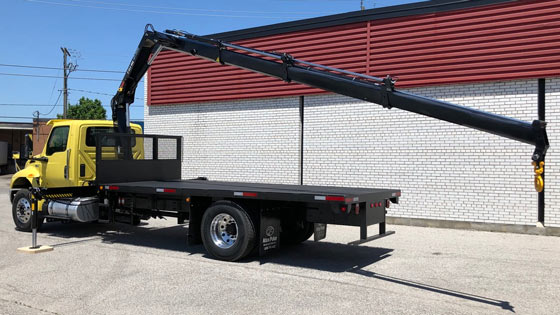 HIAB X-CLX 088B-3 and International Truck Package for - SOLD
