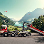 HIAB fossil-free steel hooklift