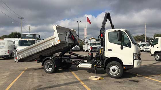 HIAB 044D-3CLX & Hooklift XR5N on Hino Truck - SOLD