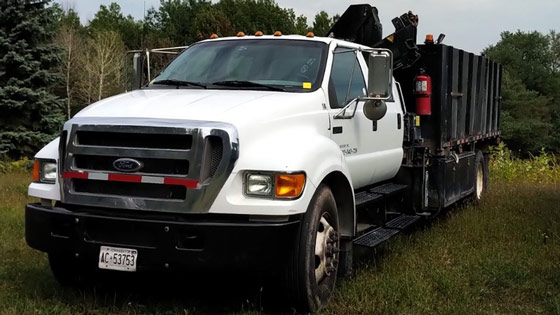 HIAB 088-2 CLX and Ford Truck Package - SOLD