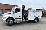 HIAB 102B-3 CLX Service Crane and Kenworth Truck For Sale