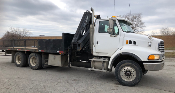 HIAB 166E-4 CL Crane and Sterling Truck Package - SOLD