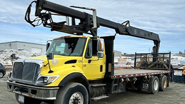 HIAB 235K-2 Pre-owned Crane and International Work-Ready Truck Package for Sale