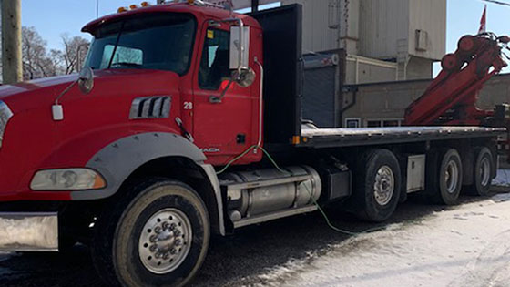 HIAB 288EP-2CLX in Mack Truck - SOLD