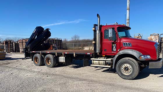 HIAB 288EP-5 HiDuo and Mack Truck Package - SOLD