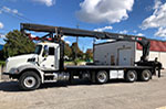 HIAB 335K CLX Crane with Mack Tri Axle GU813 Truck - SOLD