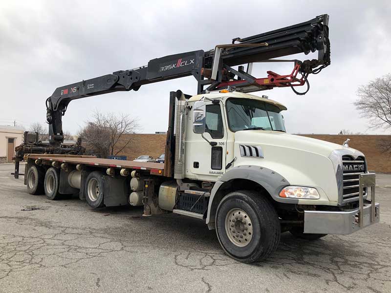 HIAB 335K CLX Crane and Mack Granite Truck Package for Sale