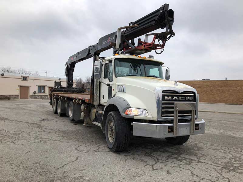 HIAB 335K CLX Crane and Mack Granite Truck Package for Sale