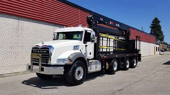 HIAB 410K Crane and Mack Truck Package - SOLD