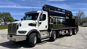 HIAB 410K Pro Forming Crane with Western Star Truck Work-Ready Package