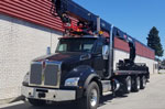 HIAB 425K-4 HiPro Crane and Kenworth T880 Truck Package