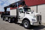 HIAB 435K-4 HiPro Crane and Kenworth T880 Truck Package