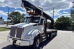 HIAB 515K Drywall Crane with Kenworth Truck Work-Ready Package for Sale