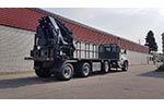 HIAB 638E - 6 + Jib Crane on Kenworth Truck