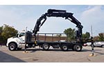 HIAB 638E - 6 + Jib Crane on Kenworth Truck