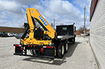 HIAB Effer 100-4S Crane and Green International Truck Package for Sale