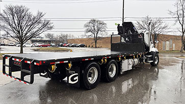 HIAB iX 228E-6 HiDuo Crane on Freightliner Truck Work-Ready Package for Sale