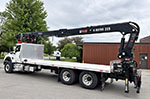 HIAB K-HiPRO 285 Crane with International Truck Work-Ready Package for Sale