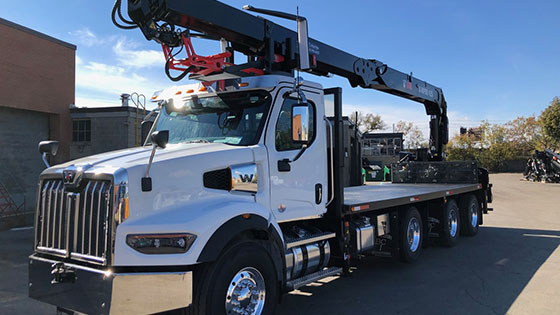 HIAB K-HiPro 425 Crane with Westen Star Truck - SOLD