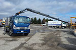 HIAB X-CLX 088B-3 Pre-Owned Crane and Isuzu Work-Ready Truck Package for Sale