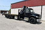 HIAB X-HiDuo 188E-5 Crane on Freightliner Truck Work-Ready Package for Sale