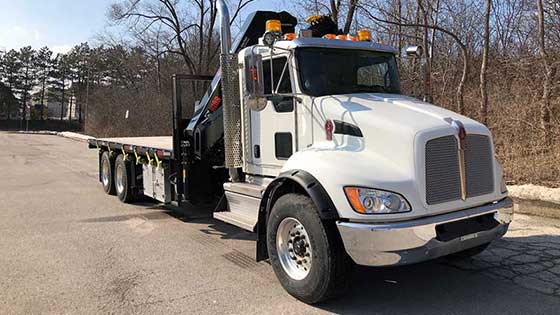 HIAB Crane and Kenworth Truck Package - SOLD