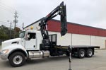 HIAB X-HiDuo 258E-5 Crane and Kenworth T370 Truck Package