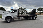 HIAB X-HiPro 418EP-5 Precast Crane with Kenworth Truck Work-Ready Package for Sale