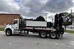 HIAB X-HiPro 418EP-5 Precast Crane with Kenworth Truck Work-Ready Package for Sale