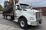 HIAB X-HiPro 418EP-5 Precast Crane with Kenworth Truck Work-Ready Package for Sale