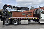 HIAB X-HiPro 418EP-5 Precast Crane with Kenworth Truck Work-Ready Package for Sale