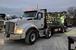 HIAB X-HiPro 638E-6 + Jib 150X6 Crane on Kenworth Truck Work-Ready Package - SOLD