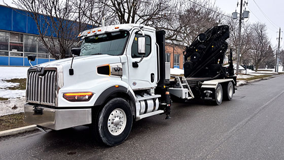HIAB X-HiPro 638E-6 + Jib Pre-Owned Crane and Western Star Work-Ready Truck Package for Sale
