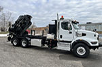 HIAB X-HiPro 638E6 with Jib150x6 in Western Star Truck — SOLD