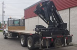 HIAB XS 288EP-3 Hiduo Crane on Western Star Truck