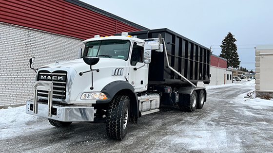 Multilift Ult 18.56 FX-P Hooklift on Mack Truck - SOLD