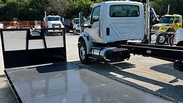 Multilift Ultimat Power Range on Chekerplate Flatdeck Truck - SOLD