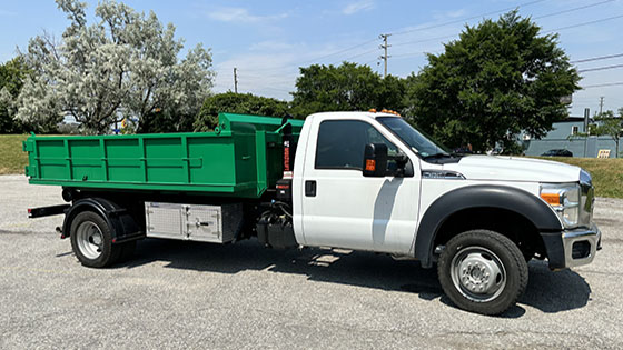 Multilift XR5L Hooklift on Ford Truck Work-Ready Package for Sale